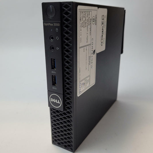 DELL OPTIPLEX 3050 No OS I5-7500T 16GB RAM 256GB 2.5" SSD | Grade B