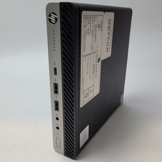 HP PRODESK 600 G4 MINI Win 11 Home i5-8500T 16GB RAM 256GB NVME | Grade B