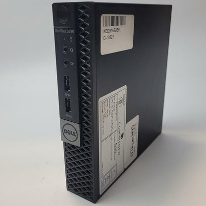 DELL OPTIPLEX 5050 No OS I5-7500t 16GB RAM 256GB 2.5" SSD | Grade C