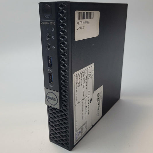 DELL OPTIPLEX 5050 No OS I5-7500t 16GB RAM 256GB 2.5" SSD | Grade C