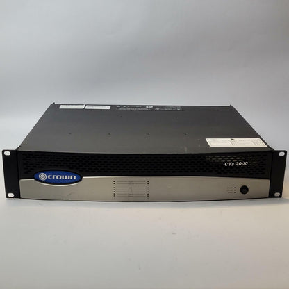 CROWN CTS 2000 Power Amplifier | Grade B