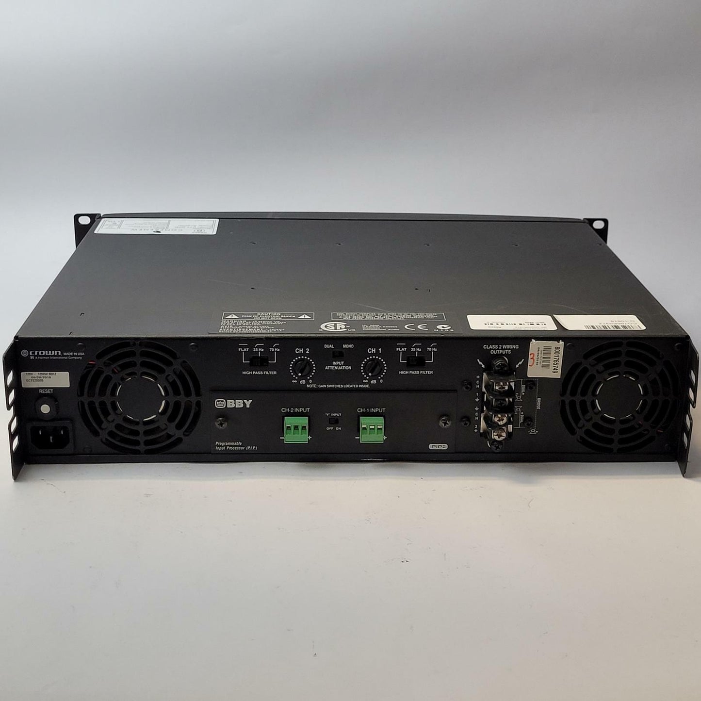 CROWN CTS 2000 Power Amplifier | Grade B