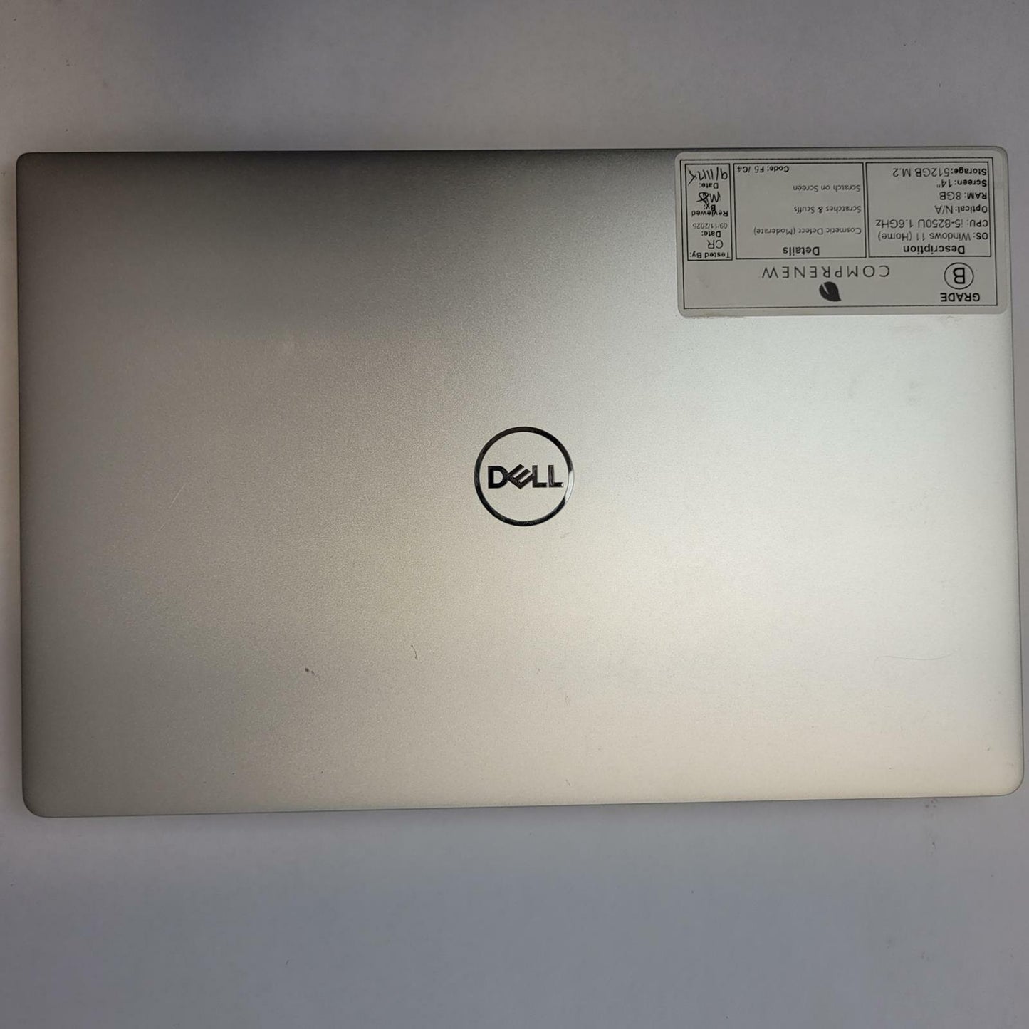 DELL XPS 13 9370 Windows 11 Home i5-8250U 8GB RAM 512GB M.2 | Grade B | 9959