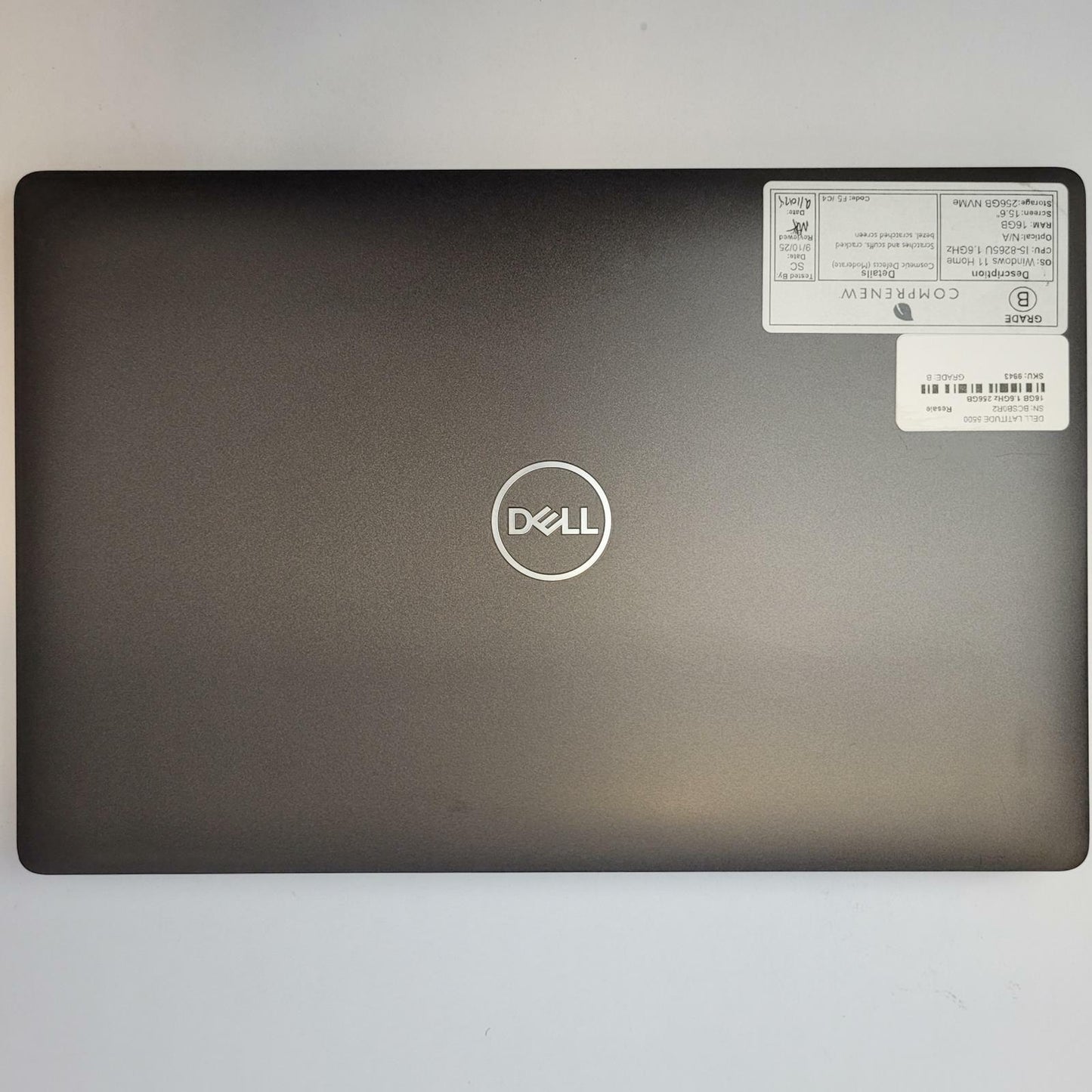 DELL LATITUDE 5500 Win 11 Home i5-8265U 16GB RAM 256GB NVME | Grade B | 9943