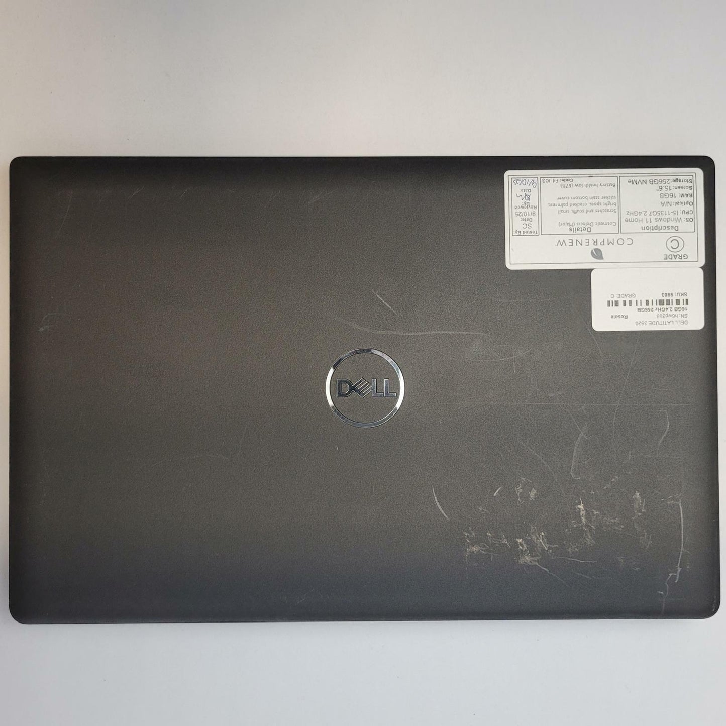 DELL LATITUDE 3520 Windows 11 Home I5-1135G7 16GB RAM 256GB NVME | Grade C