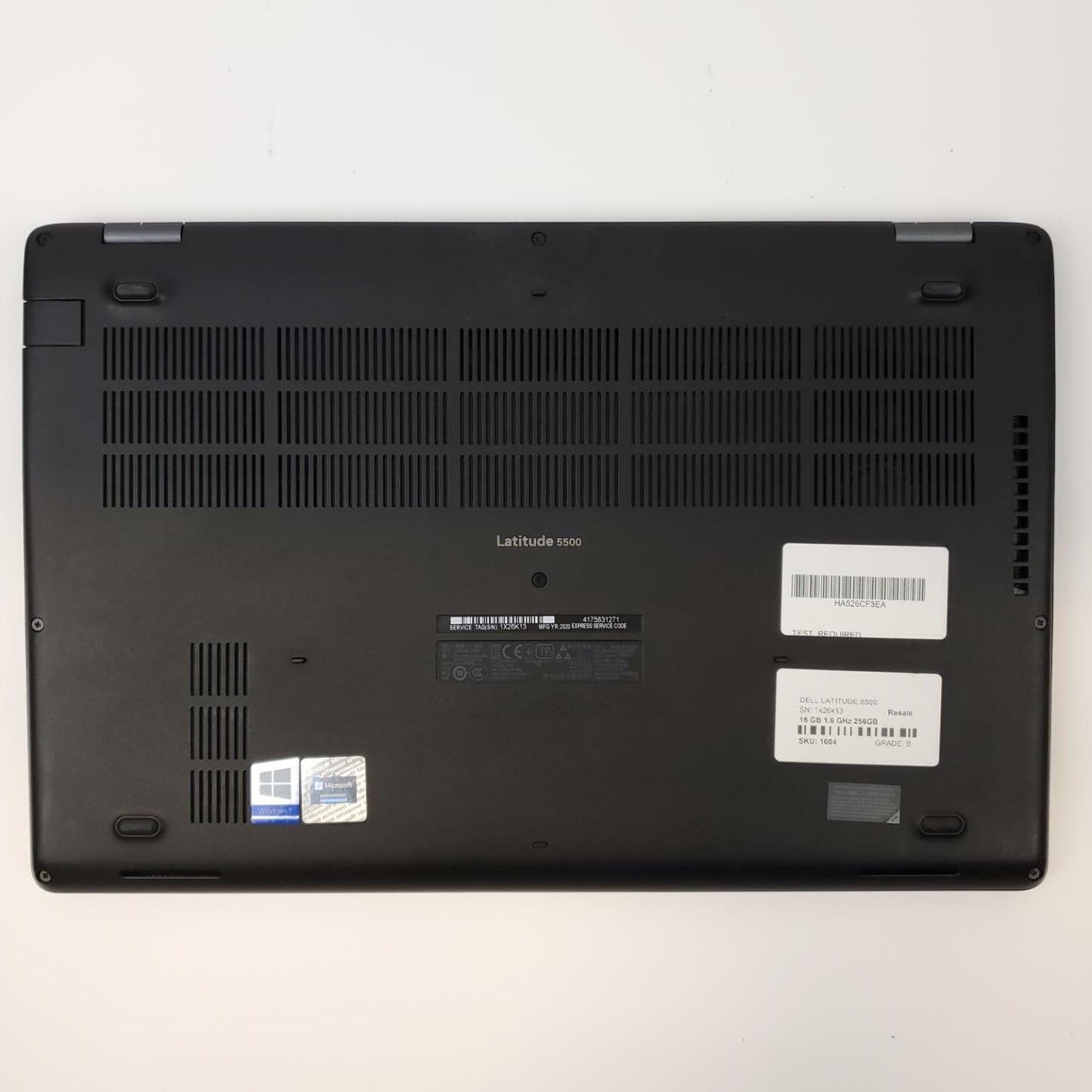 DELL LATITUDE 5500 Win 11 Home i5-8365U 16GB RAM 256GB NVME | Grade B | 9944