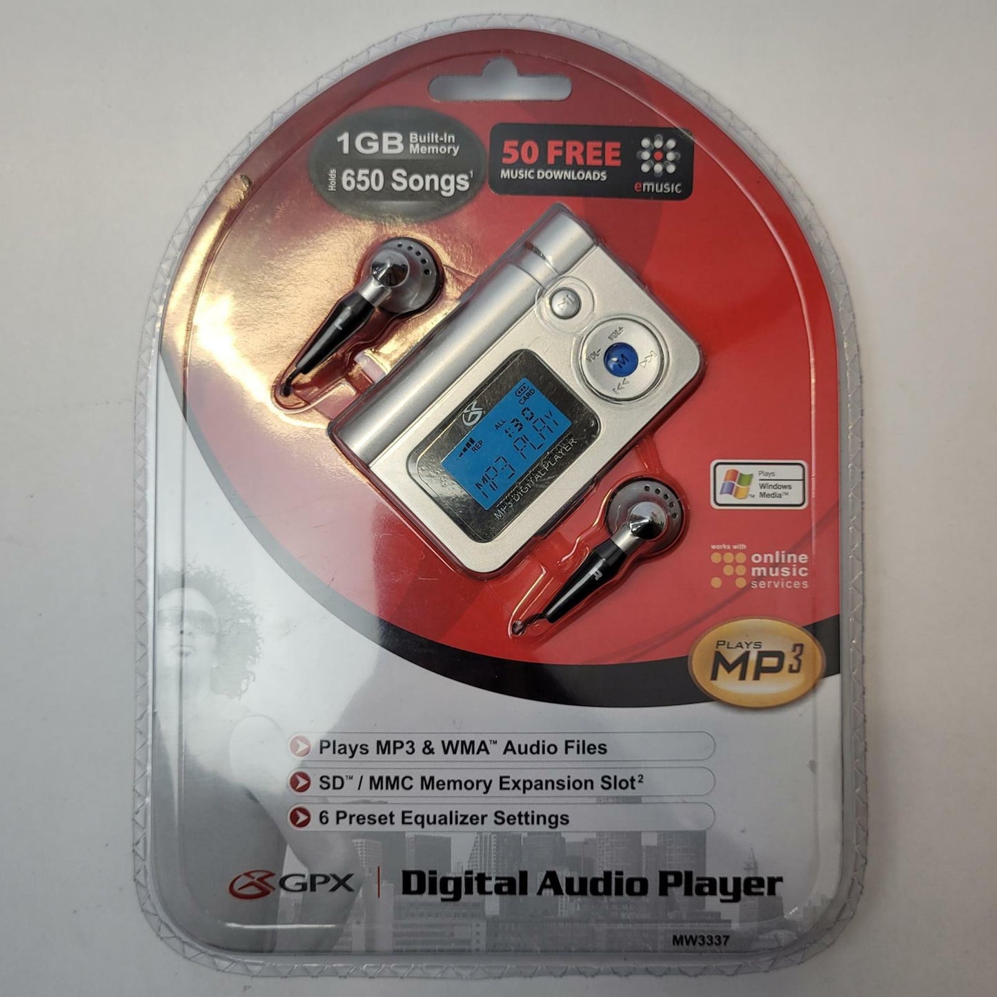 GPX MW3337 Digital Audio Player | Grade A