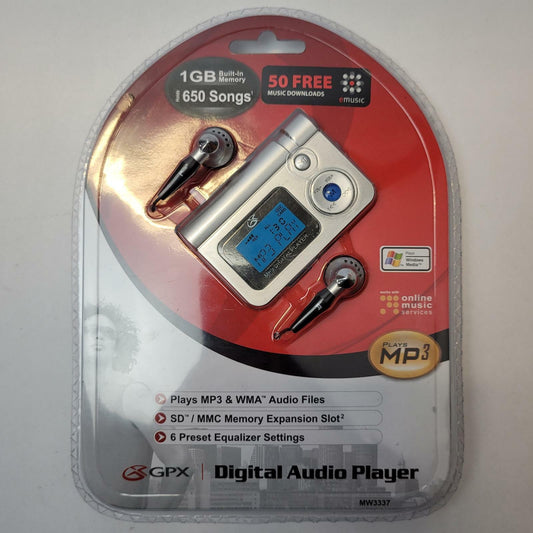 GPX MW3337 Digital Audio Player | Grade A