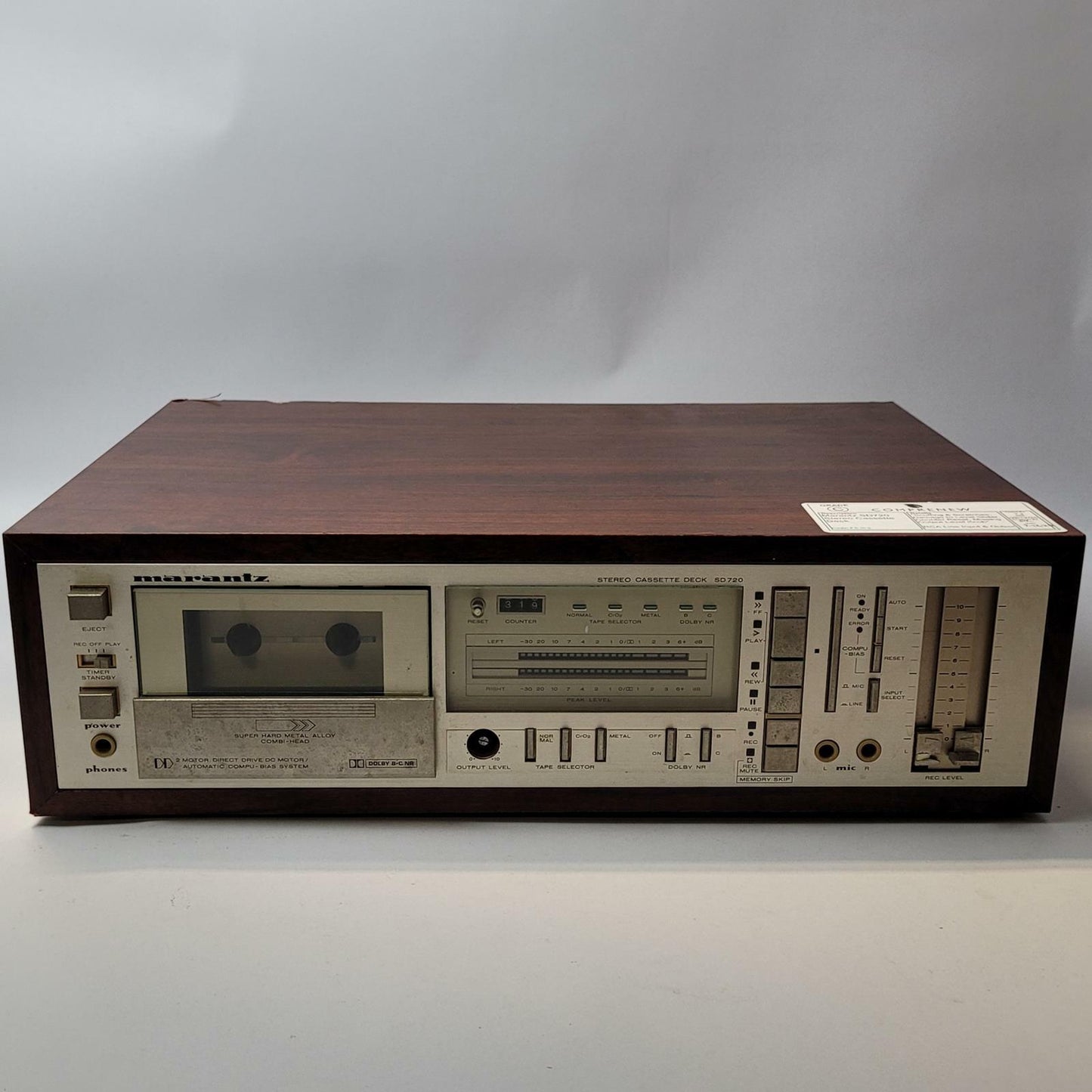 MARANTZ SD720 Stereo Cassette Deck | Grade C