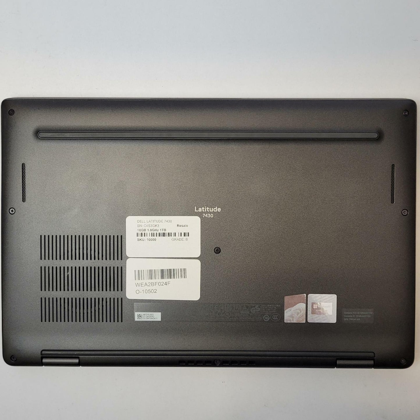 DELL LATITUDE 7430 Windows 11 Home I7-1265U 16GB RAM 1TB NVME | Grade B