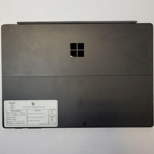 MICROSOFT 1796 Windows 11 Home i7-8650U 16GB RAM 512GB NVME | Grade C