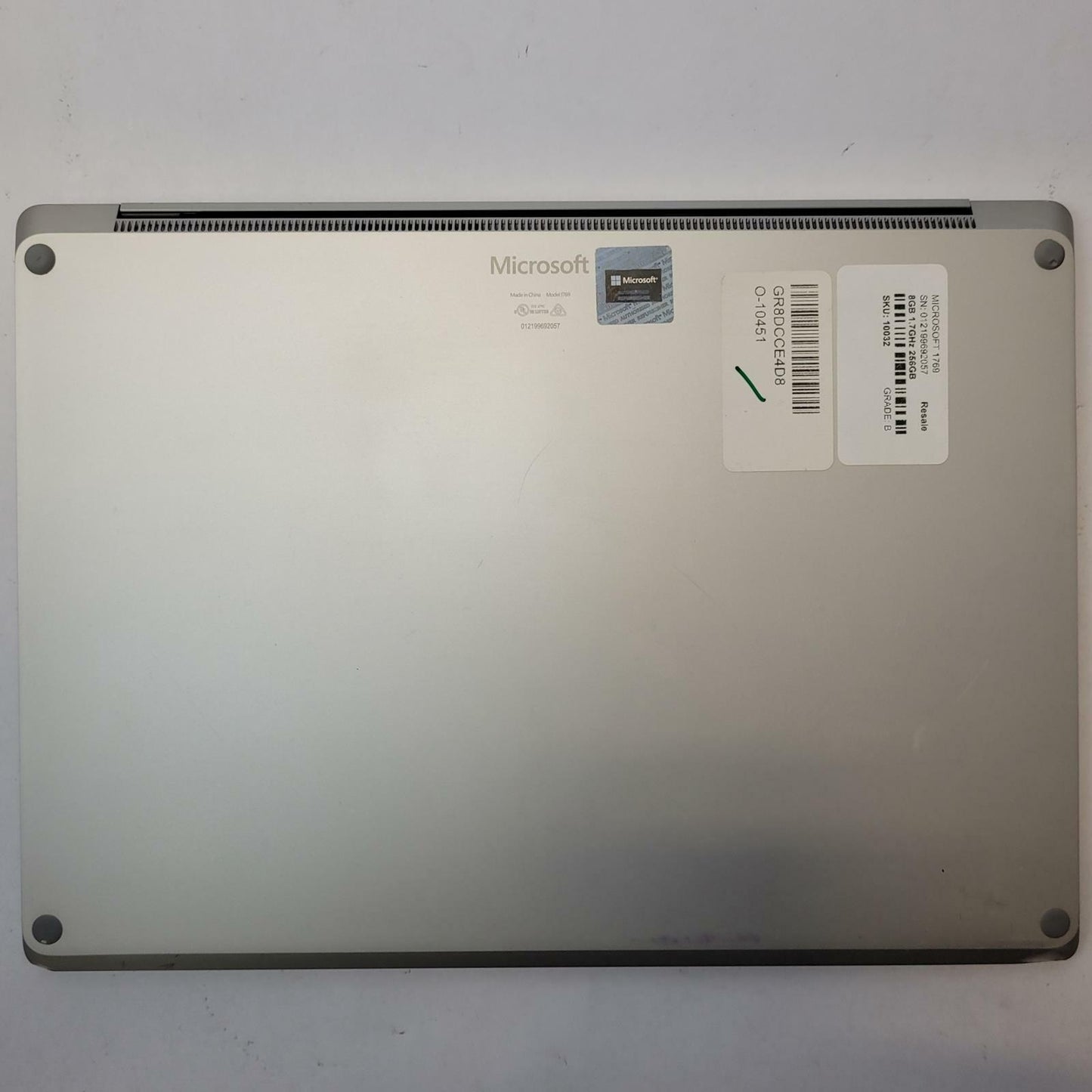 MICROSOFT 1769 Win 11 Home I5-8350U 8GB RAM 256GB NVME | Grade B | 10032