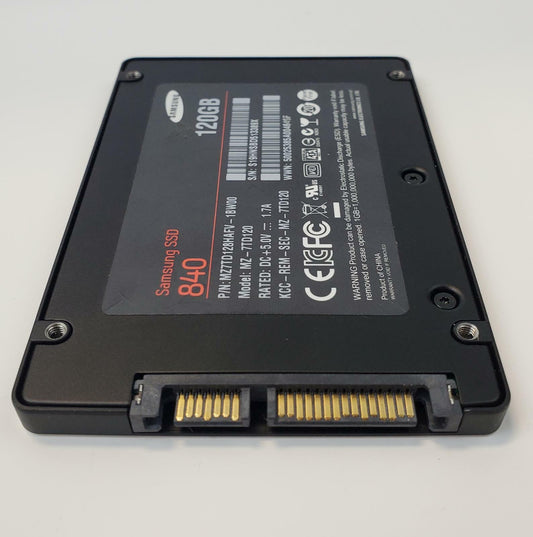 Samsung MZ-7TD120 120GB 2.5" SATA Internal SSD | Grade A | 10007