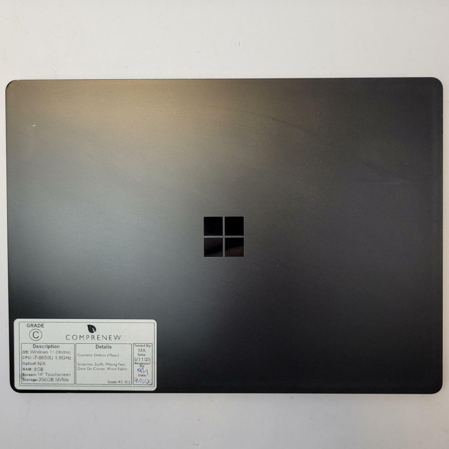 MICROSOFT 1769 Windows 11 Home i7-8650U 8GB RAM 256GB NVME | Grade C | 10034