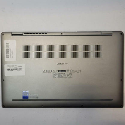DELL LATITUDE 9510 Win 11 Home i7-10810U 16GB RAM 256GB NVME | Grade C | 10026