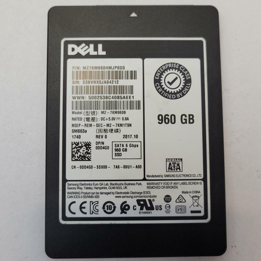 DELL MZ-7KM960B 960GB 2.5" SATA Internal SSD | Grade A