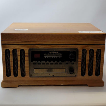 Detrola KM837 Turntable, Radio, CD, Cassette Player | Grade B