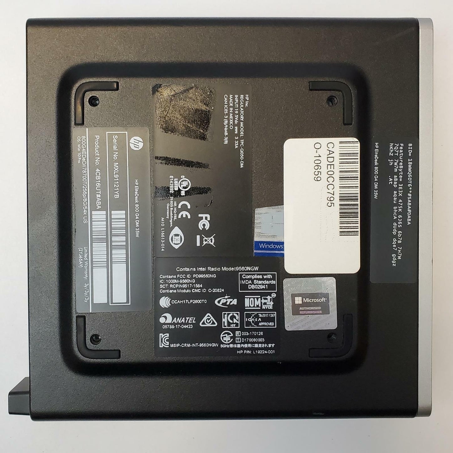 HP ELITEDESK 800 G4 DM Win 11 Home i7-8700T 16GB RAM 128GB NVME | Grade B