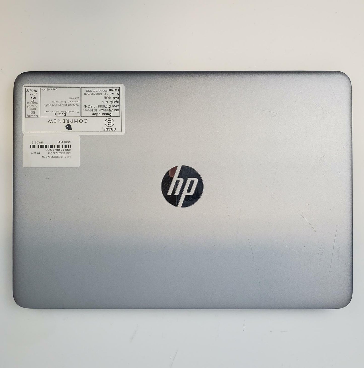HP EliteBook 840 G4 i7-7600U 8GB RAM 256GB SSD | Grade B