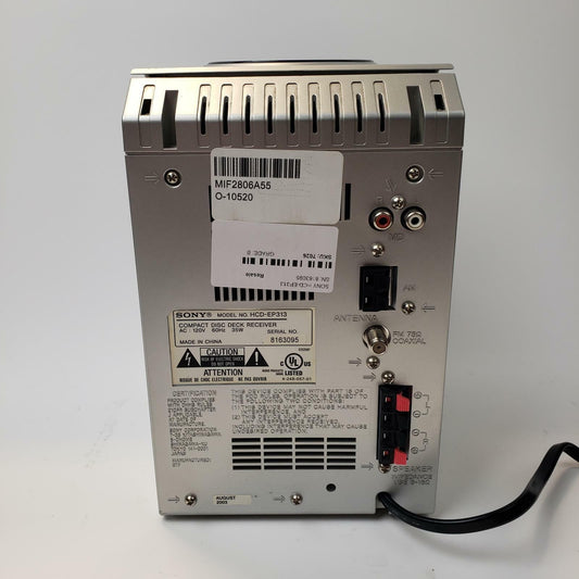 SONY HCD-EP313 | CD / Cassette / AM/FM Radio Micro HiFi System | Grade B
