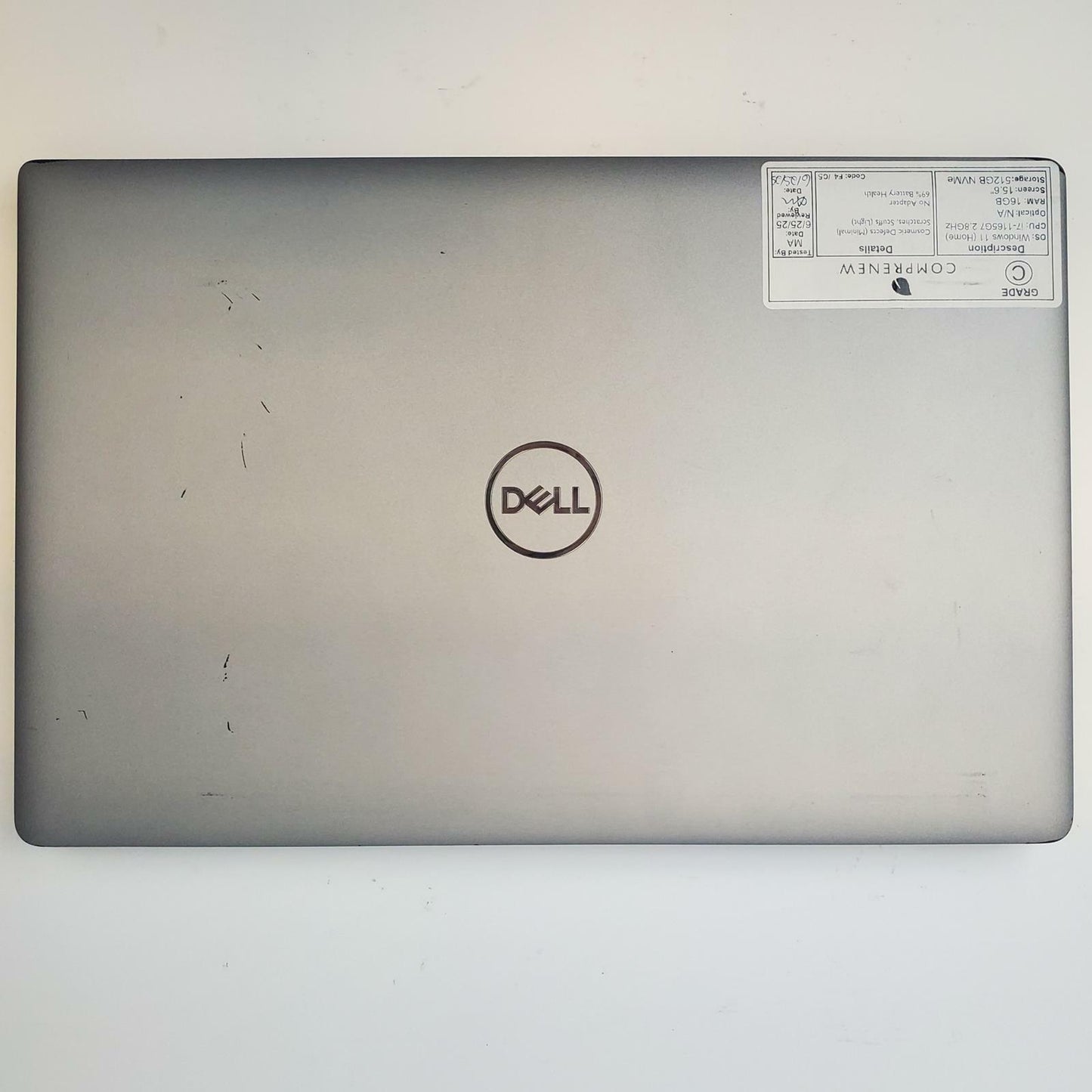 DELL LATITUDE 5520 Win 11 Home I7-1165G7 16GB RAM 512GB NVME | Grade C | 7378