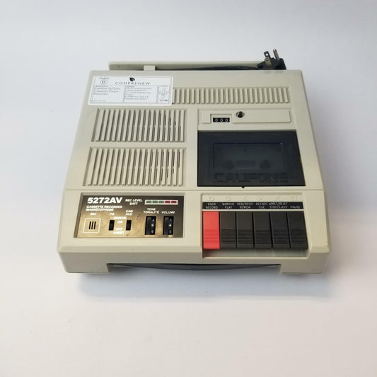 CALIFONE 5272AV Cassette Player / Recorder | Grade B