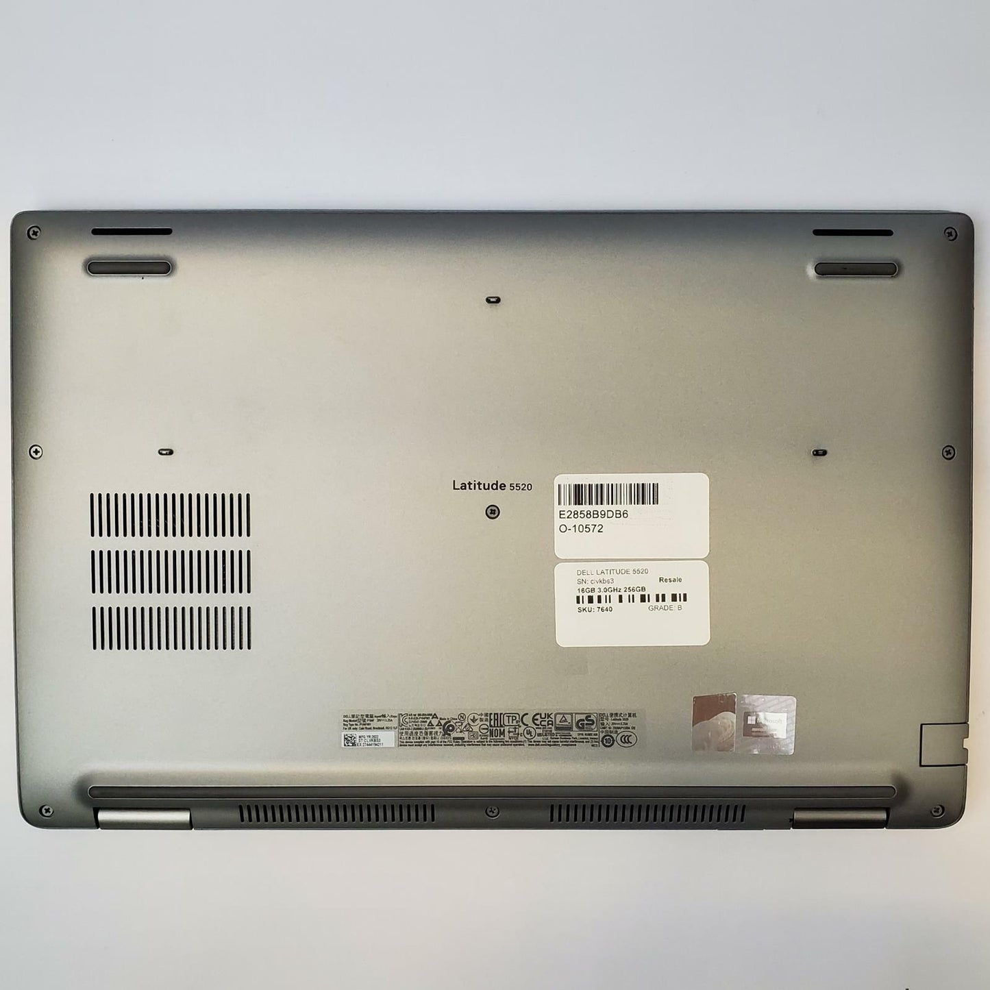 DELL LATITUDE 5520 Win 11 Home i7-1185G7 16GB RAM 256GB NVME | Grade B | 7640