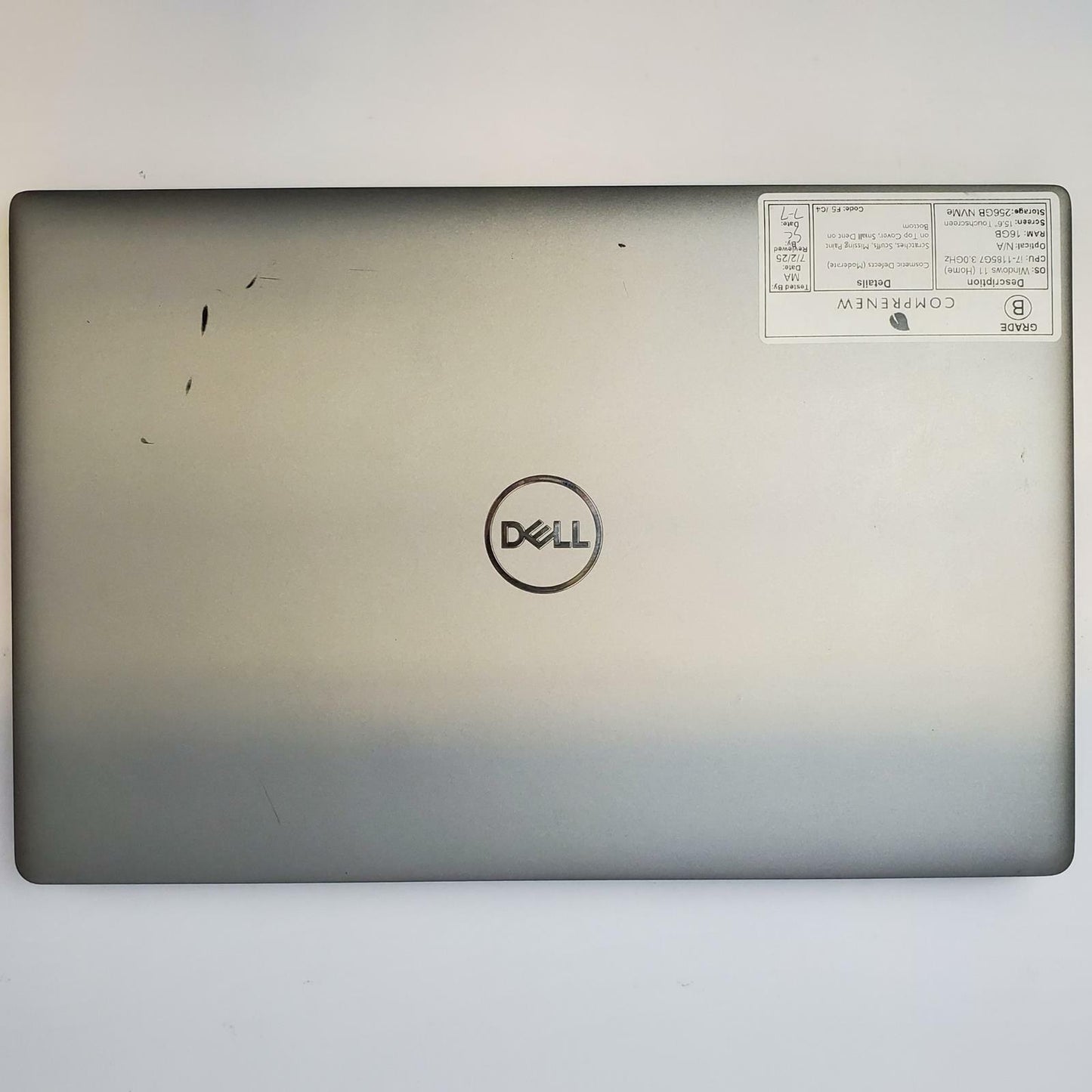 DELL LATITUDE 5520 Win 11 Home i7-1185G7 16GB RAM 256GB NVME | Grade B | 7640