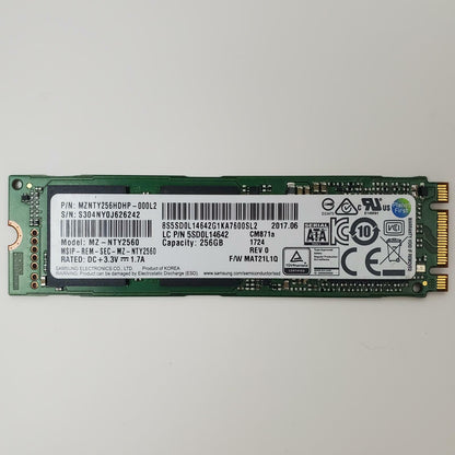 Samsung MZ-NTY2560 256GB 2280 Gen3 M.2 SSD | Grade A