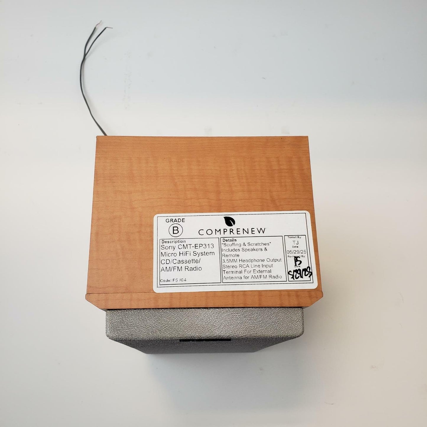 SONY HCD-EP313 | CD / Cassette / AM/FM Radio Micro HiFi System | Grade B