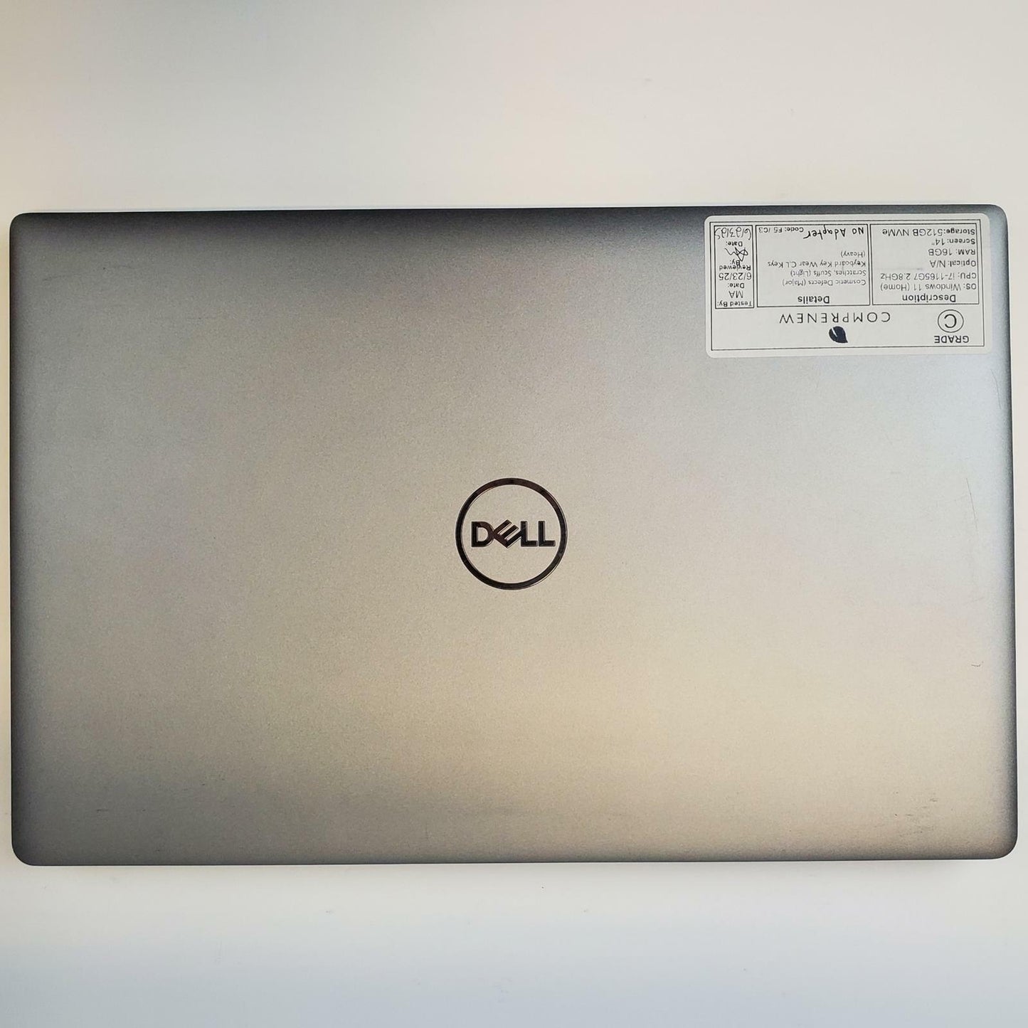 DELL LATITUDE 5520 Win 11 Home I7-1165G7 16GB RAM 512GB NVME | Grade C | 7325