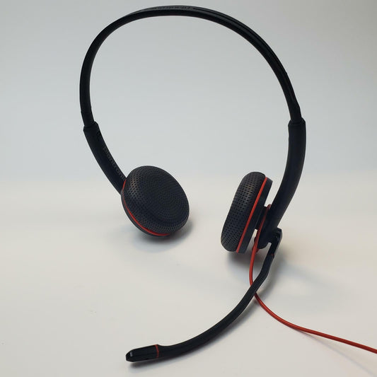 Plantronics C3225T + C3200 3.5mm/USB Wired Headset | Grade A
