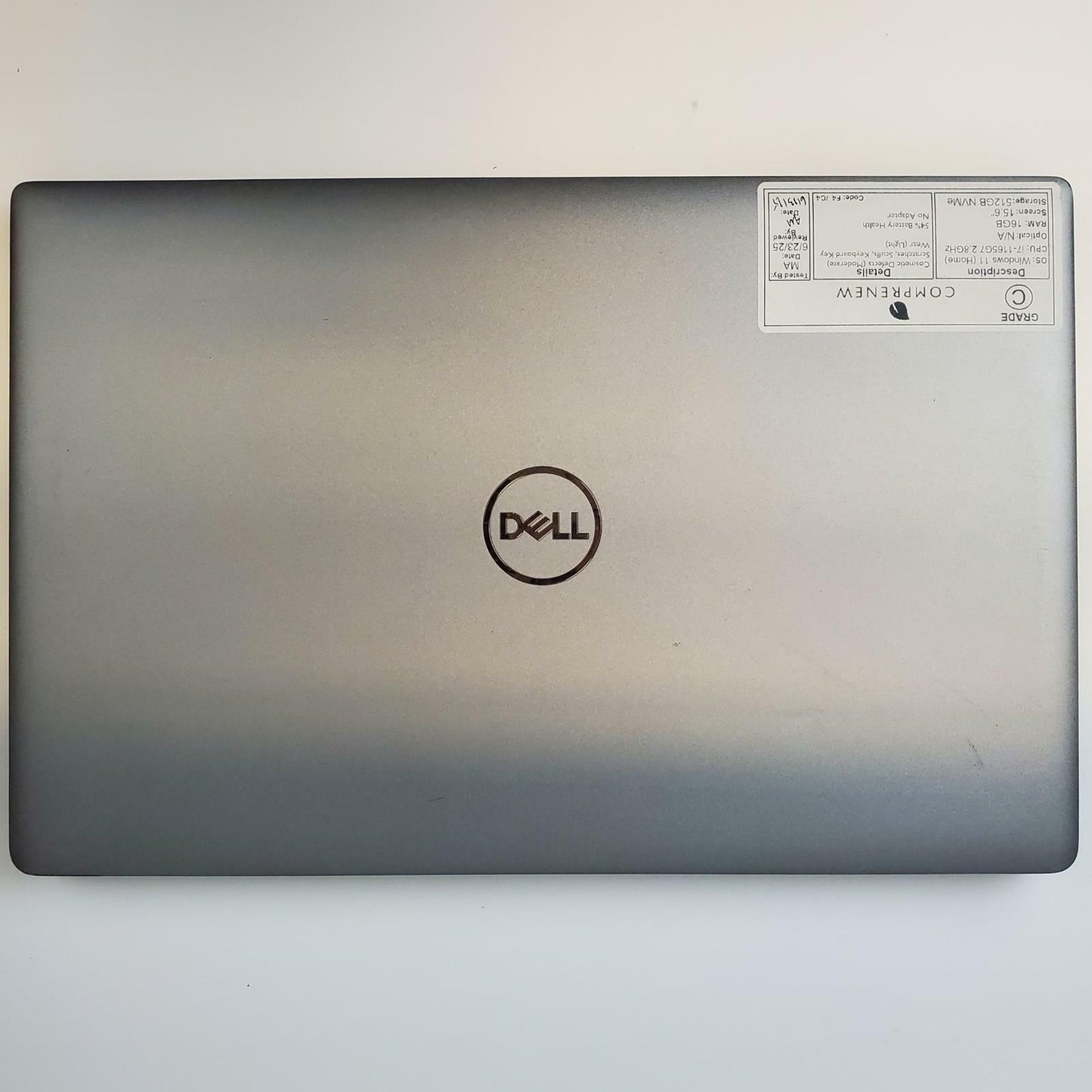 DELL LATITUDE 5520 Win 11 Home I7-1165G7 16GB RAM 512GB NVME | Grade C
