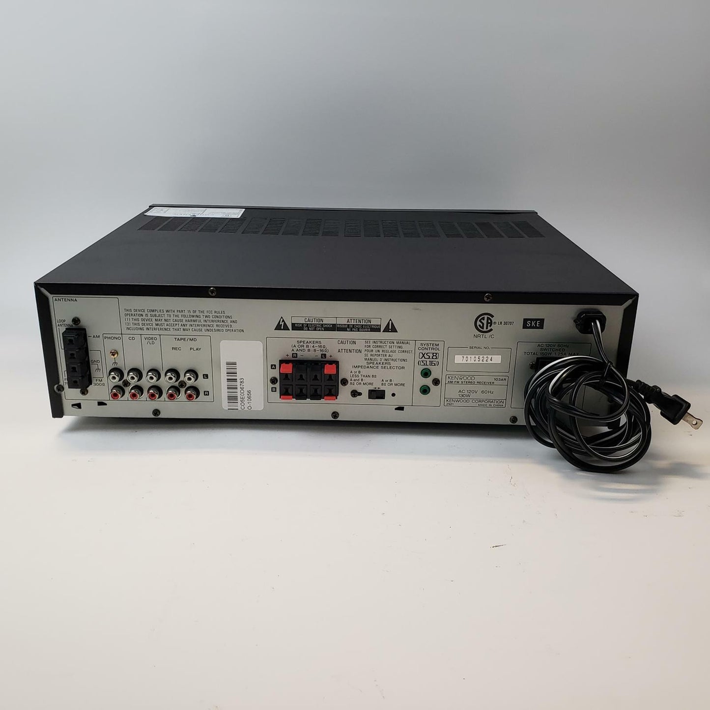 KENWOOD 103AR Stereo Receiver | Grade B