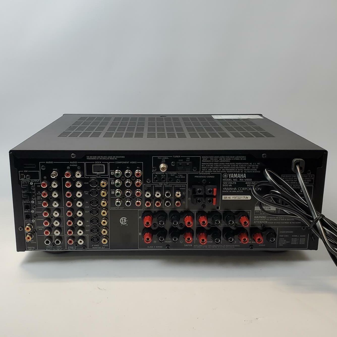 YAMAHA RX-V659 7.1 Channel AV Receiver | Grade B