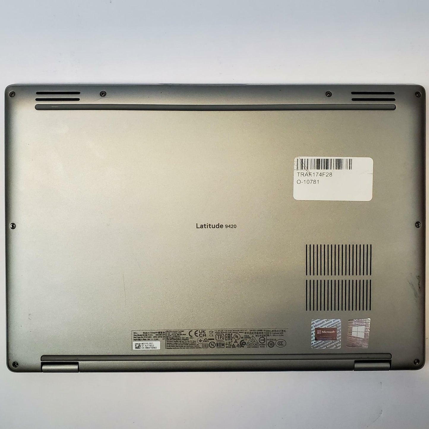 DELL LATITUDE 9420 Win 11 Home i7-1185G7 16GB RAM 256GB NVME | Grade C | 8142