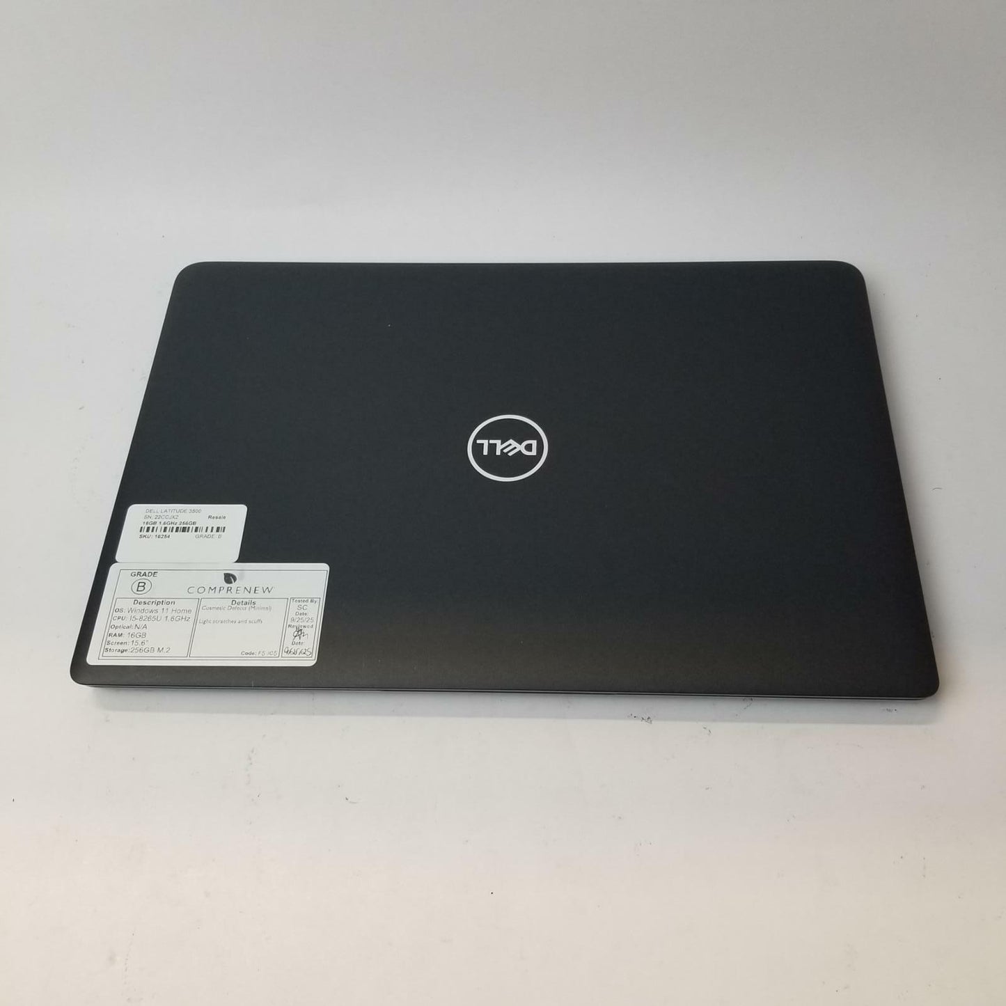 DELL LATITUDE 3500 Windows 11 Home i5-8265U 16GB RAM 256GB M.2 | Grade B