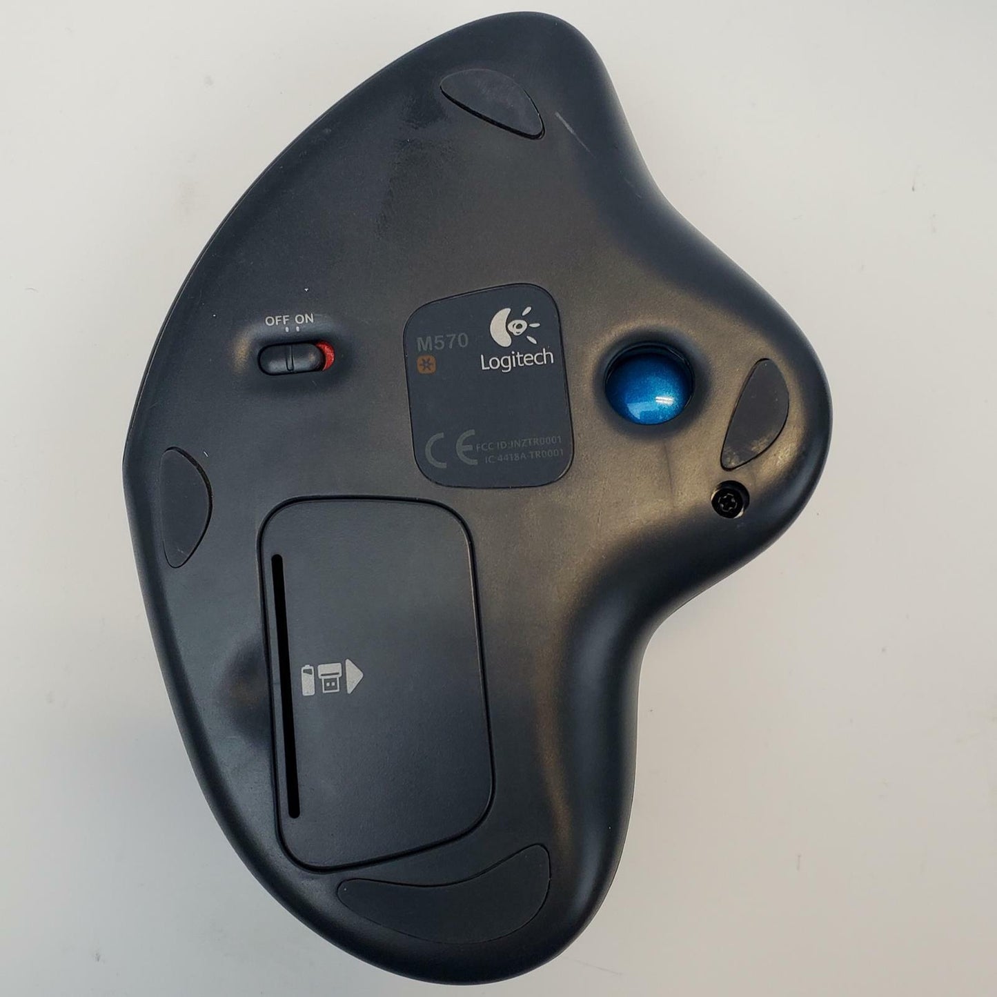Logitech M570 USB Wireless Trackball Mouse | Grade B