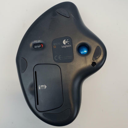 Logitech M570 USB Wireless Trackball Mouse | Grade B