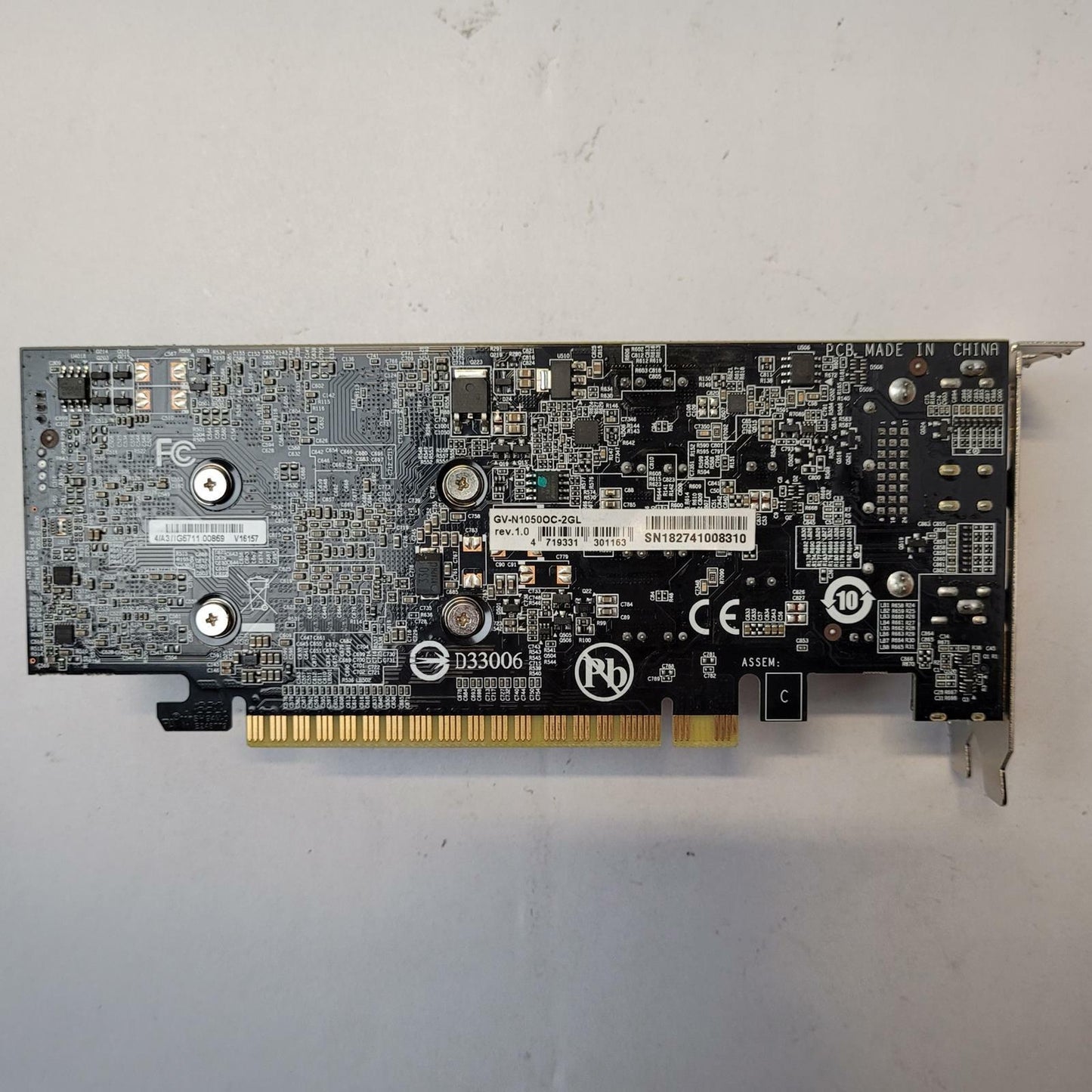 GIGABYTE GEFORCE GTX 1050 LOW PROILE 2GB GDDR5 Graphics Card | Grade A