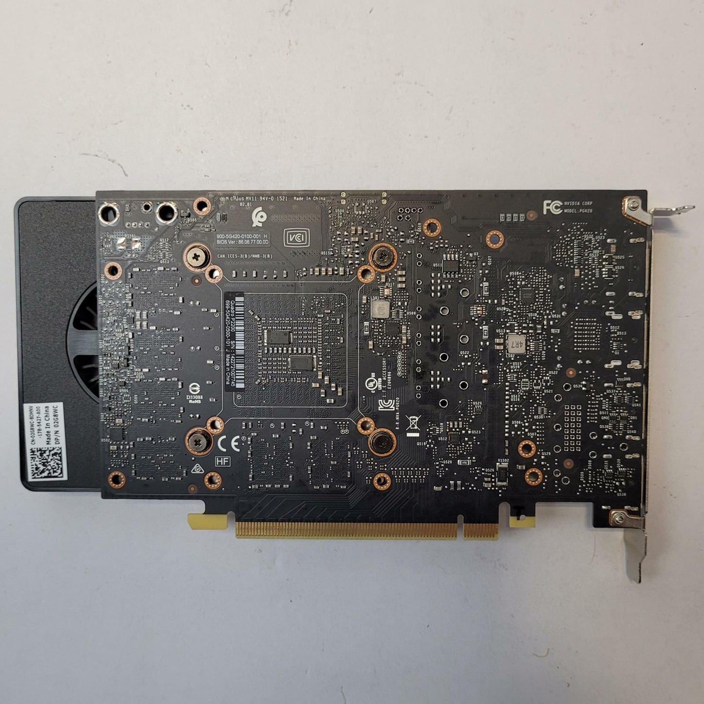NVIDIA QUADRO P2200 5GB GDDR5 Graphics Card | Grade A