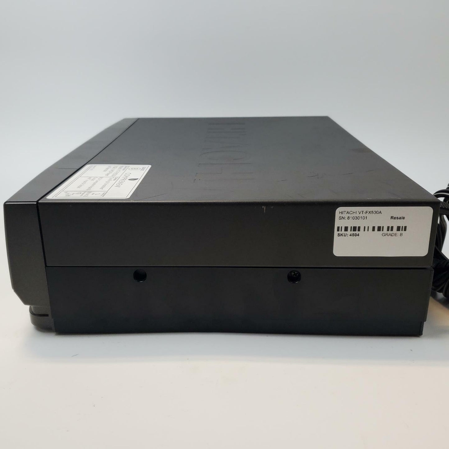 Hitachi VT-FX530A VCR/VHS Player w/ Remote | Grade B