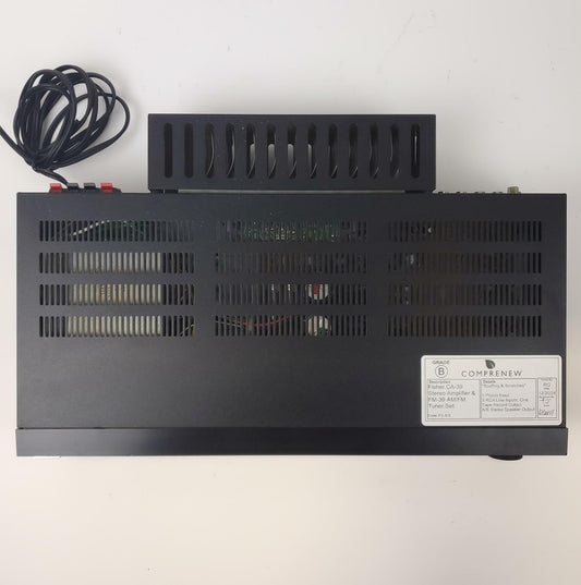 Fisher CA-39 Stereo Amplifier & FM-39 AM/FM Tuner Set | Grade B