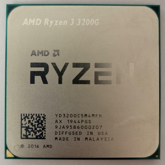 AMD RYZEN 3 3200G 3.60GHz Processor | Grade A