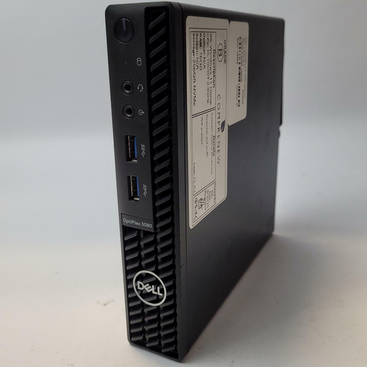 DELL OPTIPLEX 3080 Win 11 Home I5-10500T 16GB RAM 256GB NVME | Grade B