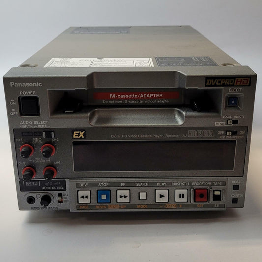 PANASONIC AJ-HD1200AP DVCPRO Recorder/Player | Grade D