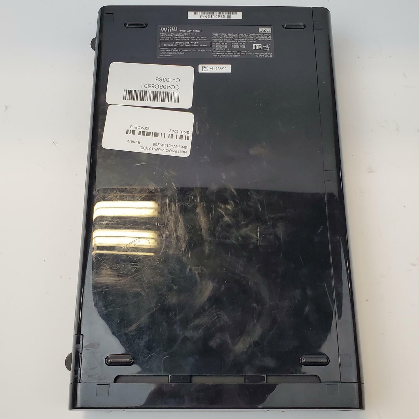 Nintendo Wii U WUP-101(02) Console Bundle (Black) | Grade B