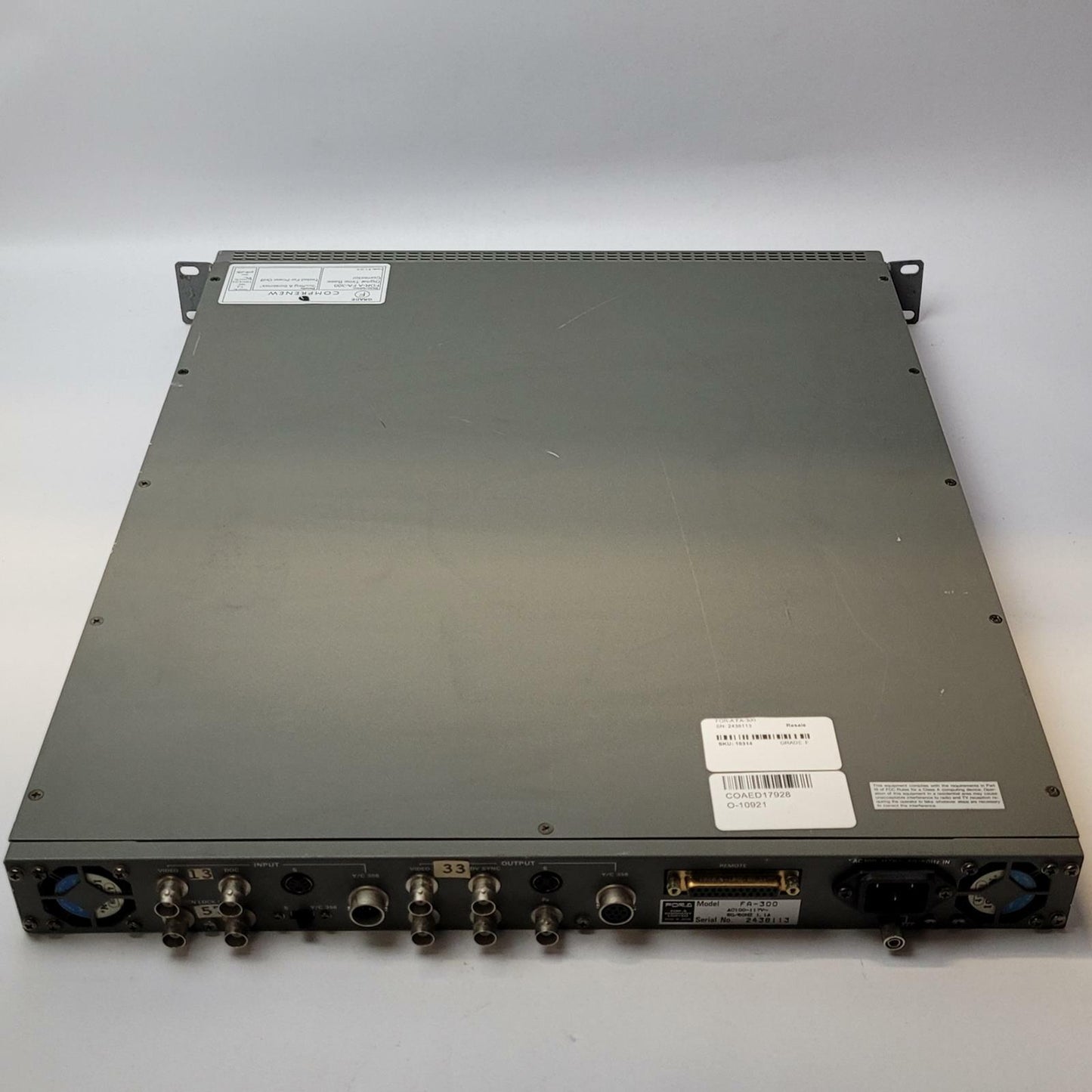FOR-A FA-300 Digital Time Base Corrector | Grade F
