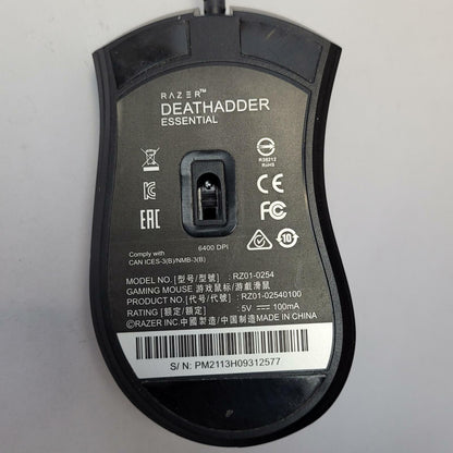 Razer DeathAdder Essential USB Wired Mouse | Grade A