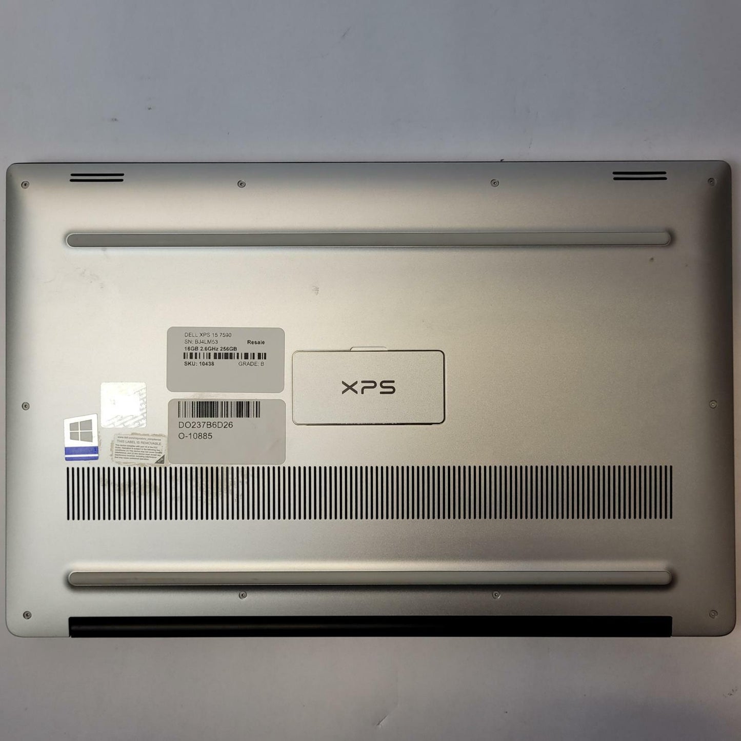 DELL XPS 15 7590 Windows 11 Home I7-9750H 16GB RAM 256GB NVME | Grade B